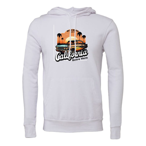 CALOLOUNIA RETRO HERO Bella canvas hoodie 3719